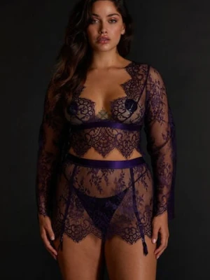 Hunkemöller Koronkowa spódnica Fioletowy
