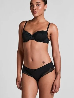 Hunkemöller Koronkowe majtki Secret Czarny