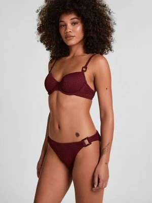 Hunkemöller Kostium kąpielowy Aruba Fioletowy