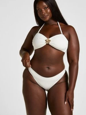 Hunkemöller Kostium kąpielowy Crinkle Biały