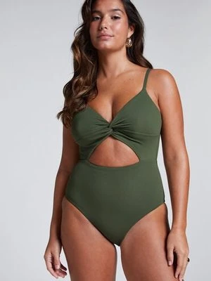Hunkemöller Kostium kąpielowy Relief Zielony