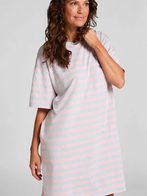 Hunkemöller Koszula nocna z okrągłym dekoltem Niebieski