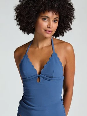 Hunkemöller Kształtowane tankini Niebieski