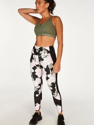 Hunkemöller Legginsy z wysokim stanem HKMX Oh My Squat Czarny