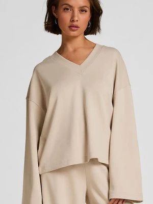 Hunkemöller Lounge Top Audrey Beżowy