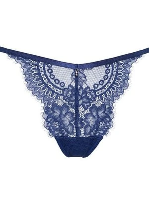 Hunkemöller MABEL HL STRING T Niebieski