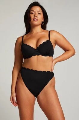 Hunkemöller Majtki Bikini Rio Scallop Czarny