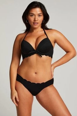 Hunkemöller Majtki Bikini Rio Scallop Czarny