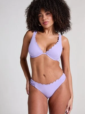 Hunkemöller Majtki Bikini Rio Scallop Fioletowy