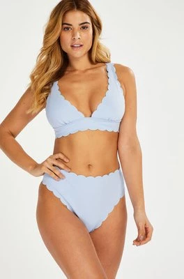 Hunkemöller Majtki Bikini Rio Scallop Niebieski