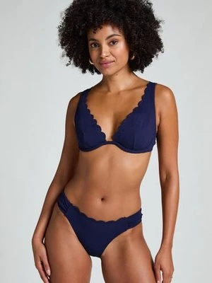 Hunkemöller Majtki Bikini Rio Scallop Niebieski