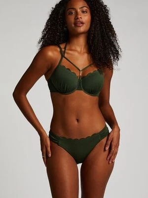 Hunkemöller Majtki Bikini Rio Scallop Zielony