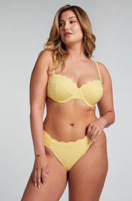 Hunkemöller Majtki Bikini Rio Scallop Żółty