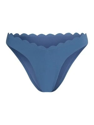Hunkemöller Majtki Bikini Wysoko Krojona Scallop Niebieski