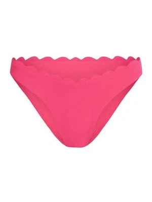 Hunkemöller Majtki Bikini Wysoko Krojona Scallop Różowy