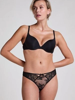 Hunkemöller Majtki brazylijskie Danica Czarny