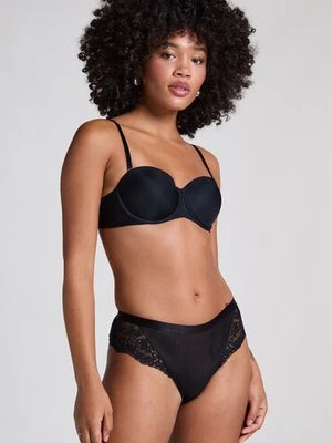 Hunkemöller Majtki brazylijskie Kaiden Czarny