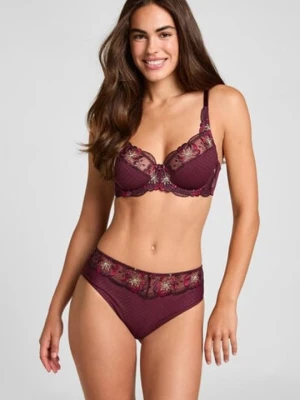 Hunkemöller Majtki z Wysokim Stanem Helena Fioletowy