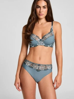 Hunkemöller Majtki z Wysokim Stanem Helena Niebieski