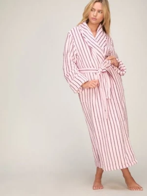 Hunkemöller Miękki szlafrok polarowy Różowy