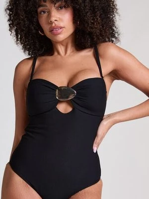 Zdjęcie produktu Hunkemöller Modelujący strój kąpielowy Cabo Czarny