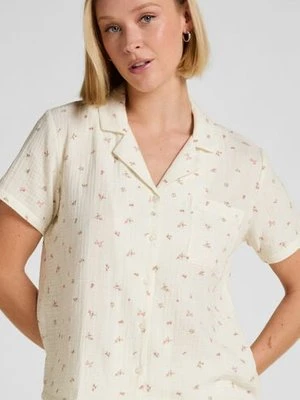 Hunkemöller Muślinowa narzutka Biały