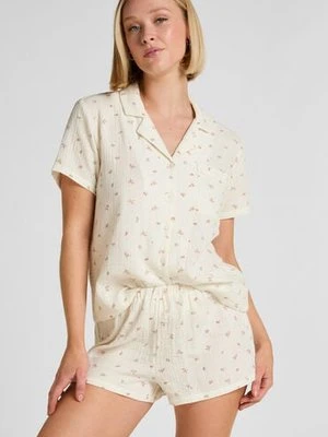 Hunkemöller Muślinowe szorty Biały