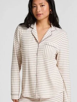 Hunkemöller Narzutka Essential z dżerseju z długim rękawem Biały