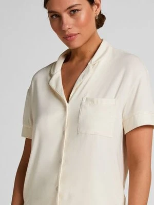 Hunkemöller Narzutka Essential z dżerseju z krótkim rękawem Biały