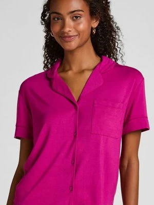 Hunkemöller Narzutka Essential z dżerseju z krótkim rękawem Różowy