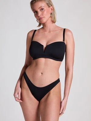 Hunkemöller Neoprenowe bikini z wysokimi nogawkami Czarny