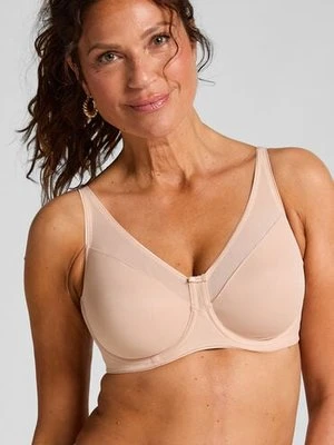Zdjęcie produktu Hunkemöller Nieusztywniany biustonosz minimizer z fiszbinami Nina Beżowy
