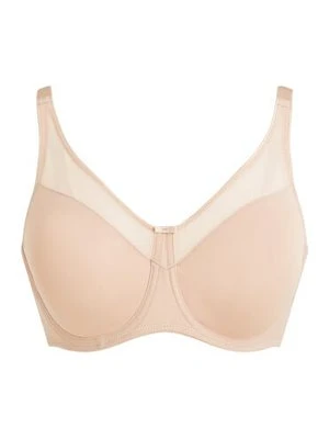 Hunkemöller Nieusztywniany biustonosz minimizer z fiszbinami Nina Beżowy