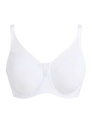 Hunkemöller Nieusztywniany biustonosz minimizer z fiszbinami Nina Biały