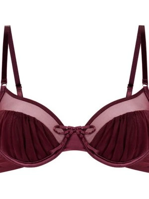 Hunkemöller Nieusztywniany biustonosz z fiszbinami Dulce Fioletowy