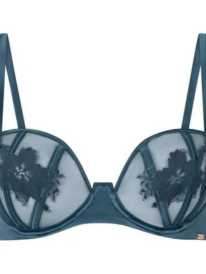 Hunkemöller Nieusztywniany biustonosz z fiszbinami Ember Zielony