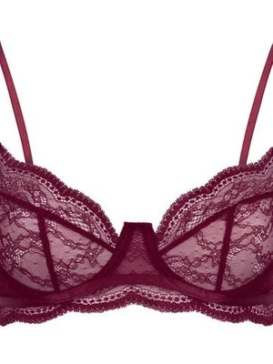Hunkemöller Nieusztywniany biustonosz z fiszbinami Isabelle Fioletowy