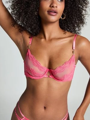 Zdjęcie produktu Hunkemöller Nieusztywniany biustonosz z fiszbinami Shae Różowy