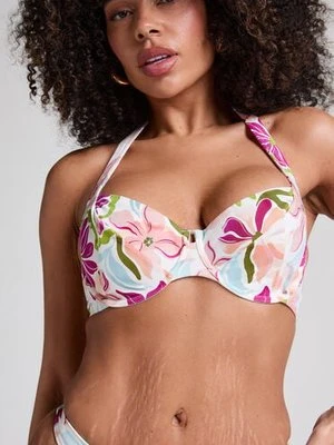 Hunkemöller Nieusztywniona góra od bikini z fiszbinami Ayanna Biały