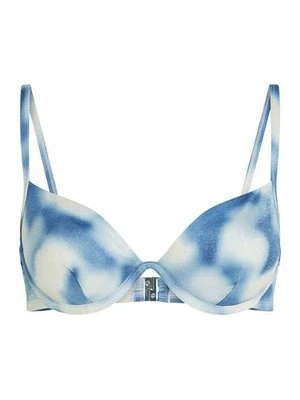 Hunkemöller Nieusztywniona góra od bikini z fiszbinami Lagoa Niebieski