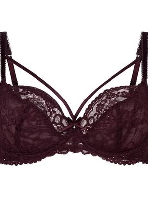 Hunkemöller Nieusztywniony biustonosz z fiszbinami Isadora Czerwony