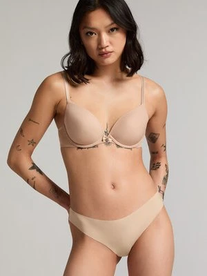 Hunkemöller Niewidoczne brazylijskie Mikro Beżowy