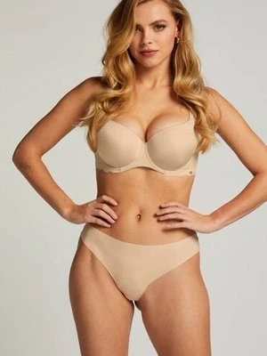 Hunkemöller Niewidzialne stringi basic Beżowy