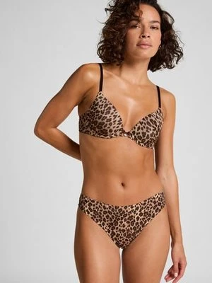 Hunkemöller Niewidzialne stringi basic Brązowy
