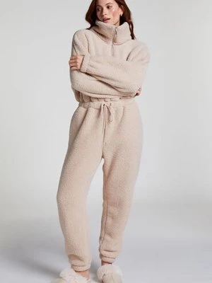 Hunkemöller Onesie fleece Beżowy