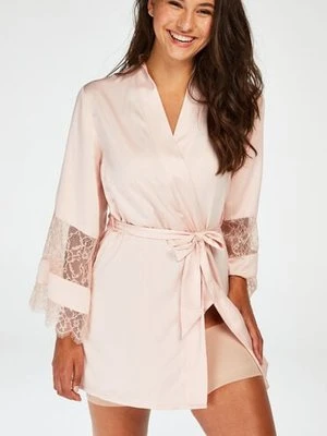 Hunkemöller Opaski na uda Beżowy