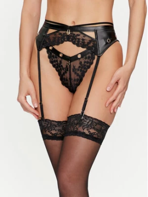 Hunkemöller Pas do pończoch Desire 204500 Czarny