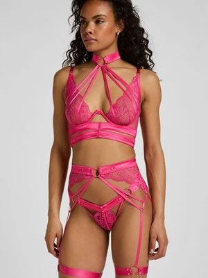 Hunkemöller Pas do pończoch Emmeline Różowy