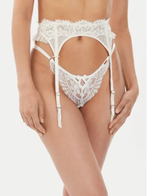 Hunkemöller Pas do pończoch Harmony 205404 Biały