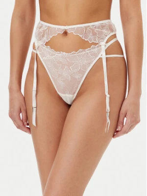 Hunkemöller Pas do pończoch Lauren 300906 Écru